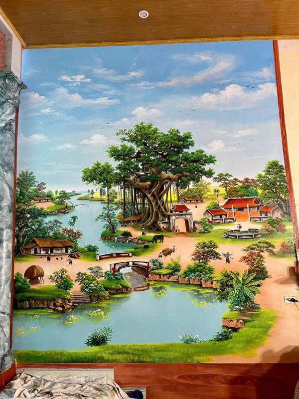 Tranh vẽ đồng quê
