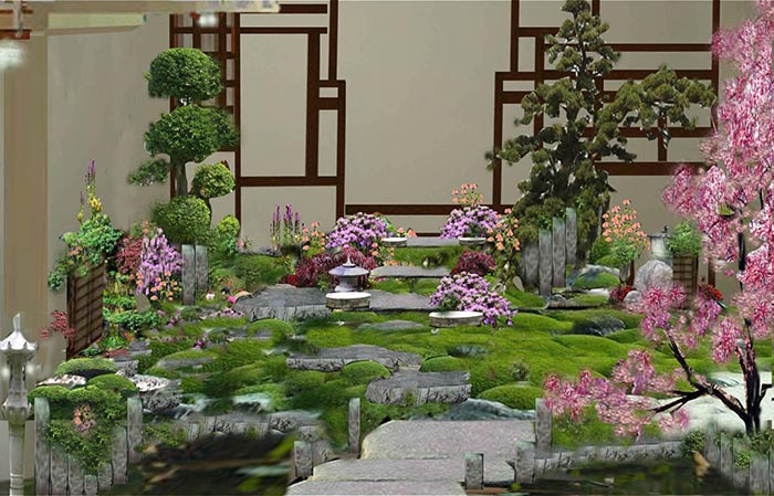 Sân vườn Nhật Bản: 25+ mẫu thiết kế vườn nhật đẹp